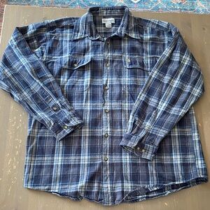Carhartt Loose Heavyweight Plaid Shirt